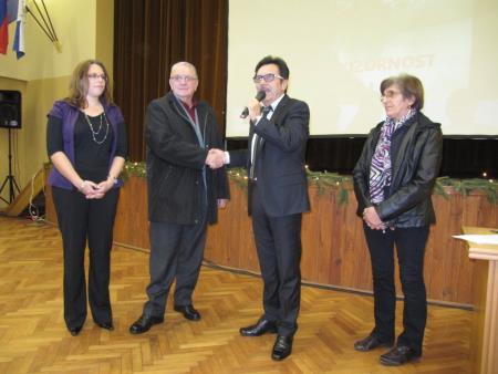 Sprejem najaktivnejših prostovoljcev v letu 2014, ob mednarodnem dnevu prostovoljstva 8